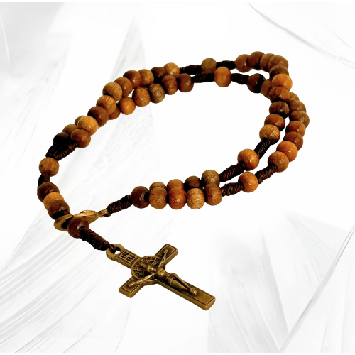 CAMANDULA DE MANO CON CRUCIFIJO