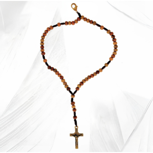 CAMANDULA DE MANO CON CRUCIFIJO