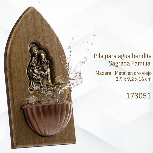 PILA DE AGUA BENDITA - SAGRADA FAMILIA